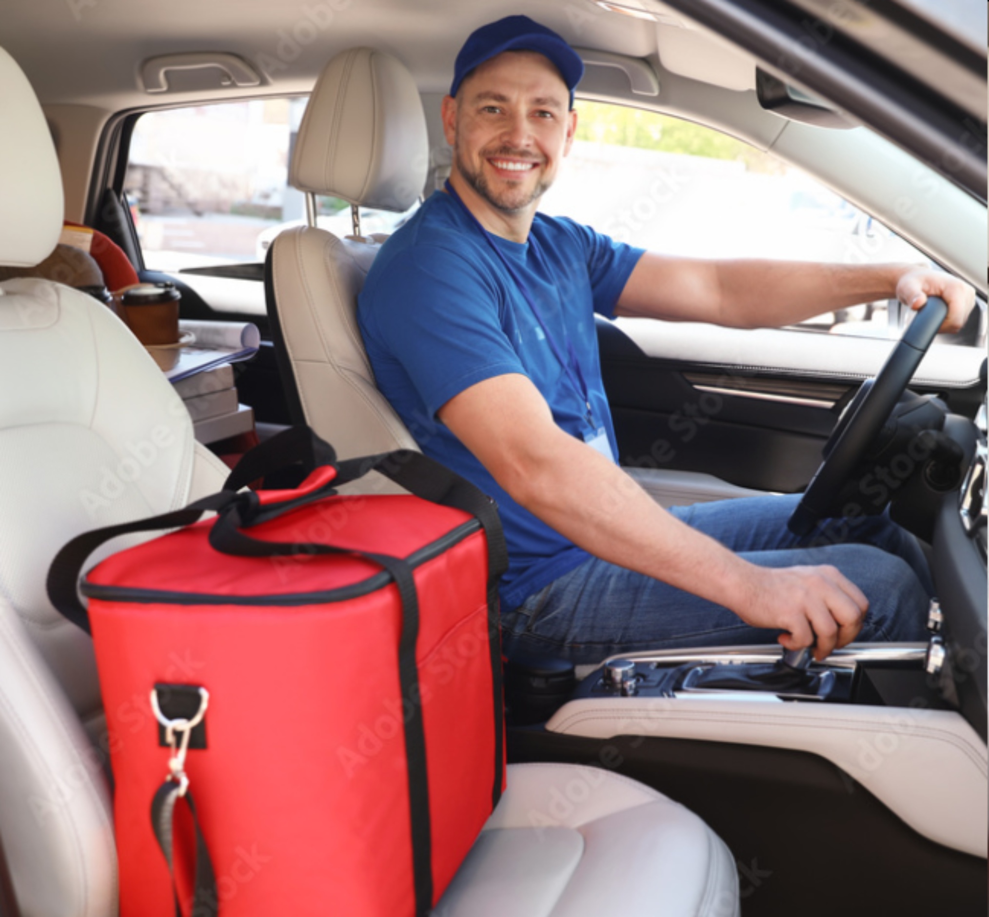 Professional delivery driver